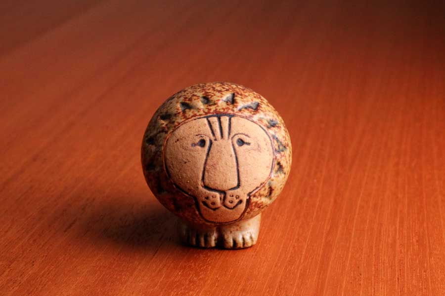 リサ・ラーソン 人形 アフリカ ライオン